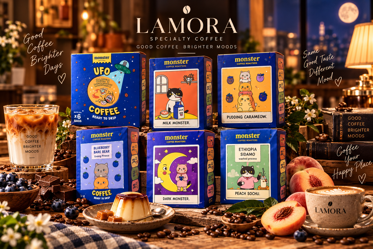 Fun and flavored coffees
