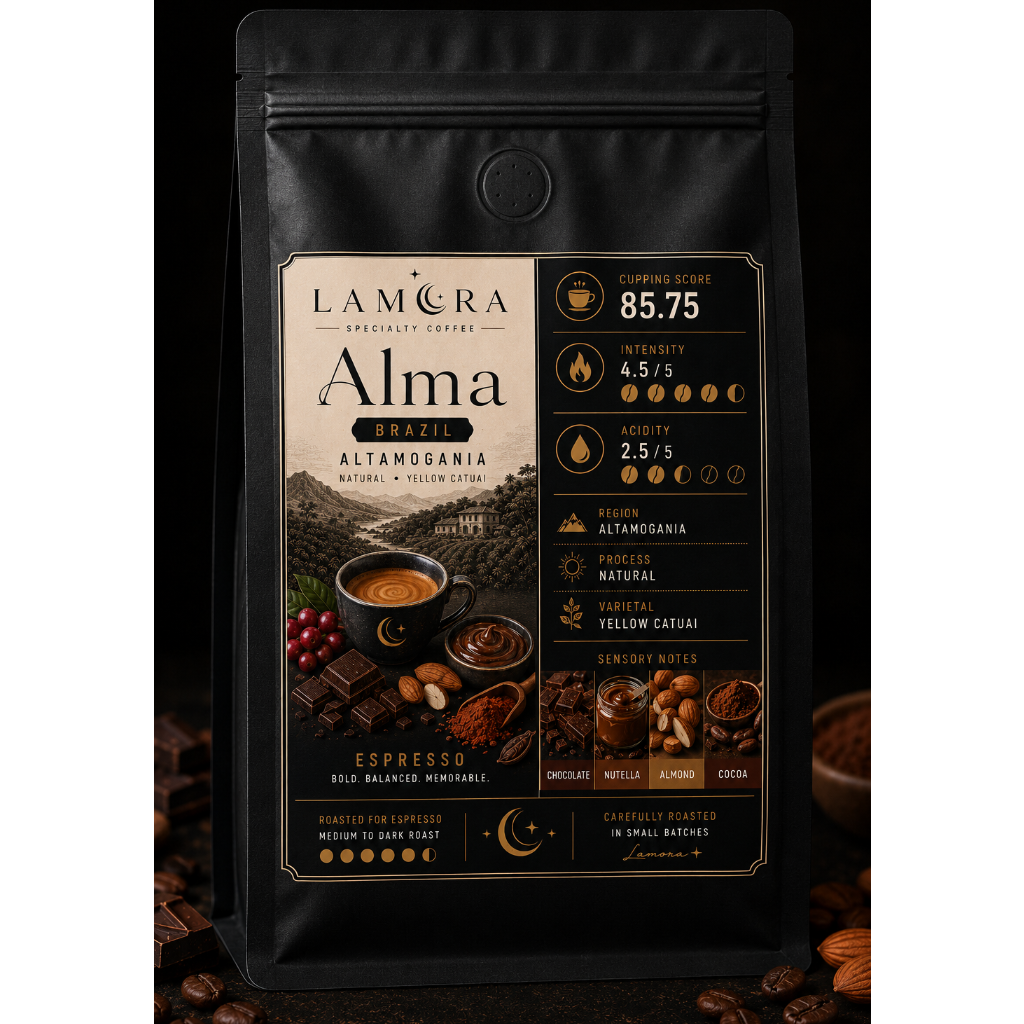 Lamora ALMA coffee bag