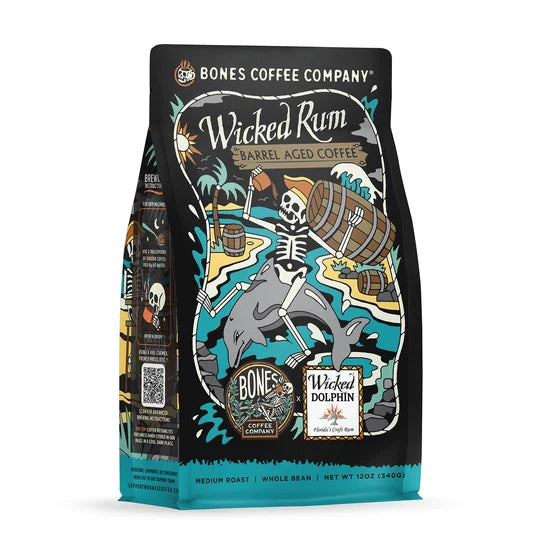 Wicked Rum Barrel-Aged Coffee – 12 oz