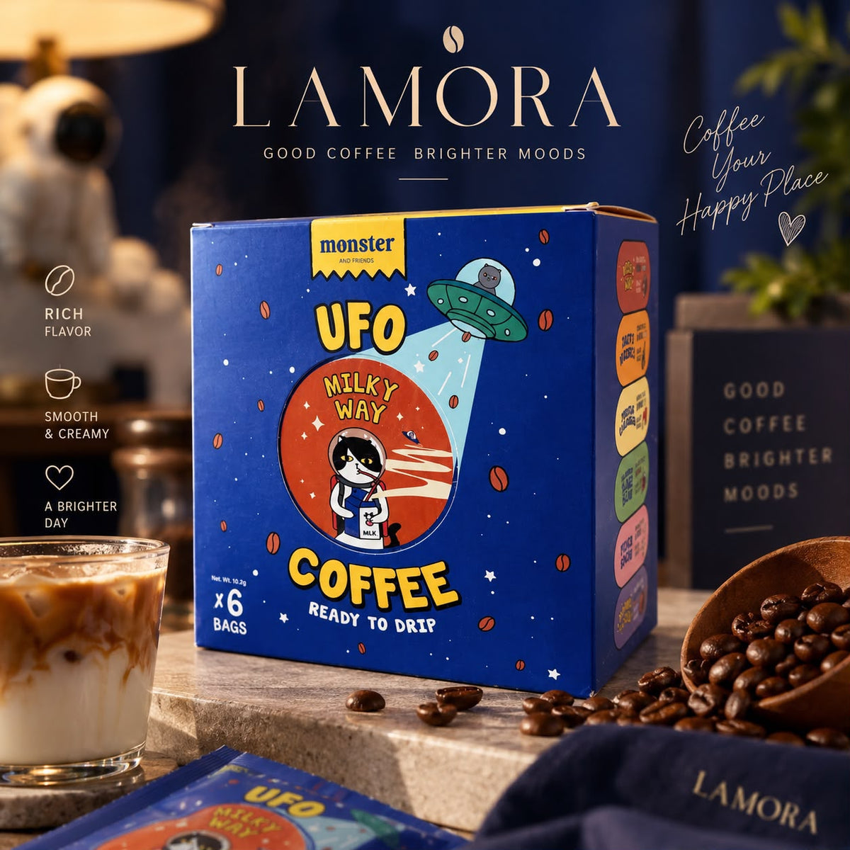 UFO Milky Way Coffee