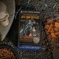 Bones Coffee Company Army of Dark Chocolate flavored coffee bag