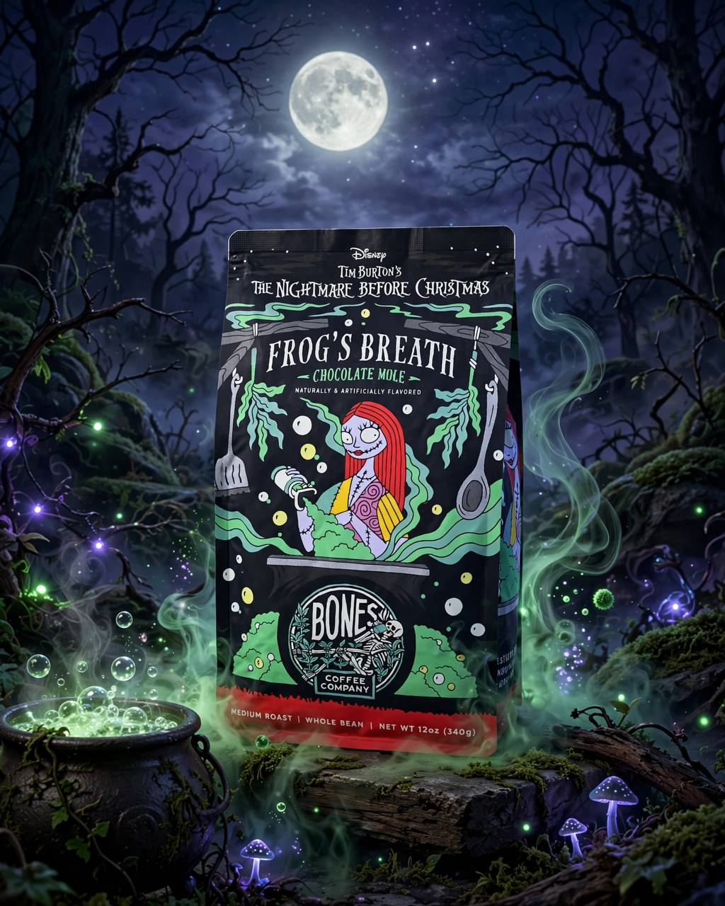 Bones Coffee Frog's Breath original 12 oz bag