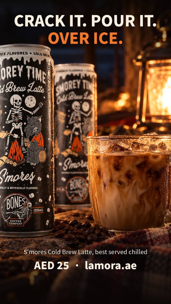 Bones Coffee Company S'morey Time Cold Brew Latte, 11 fl oz can – alternate view